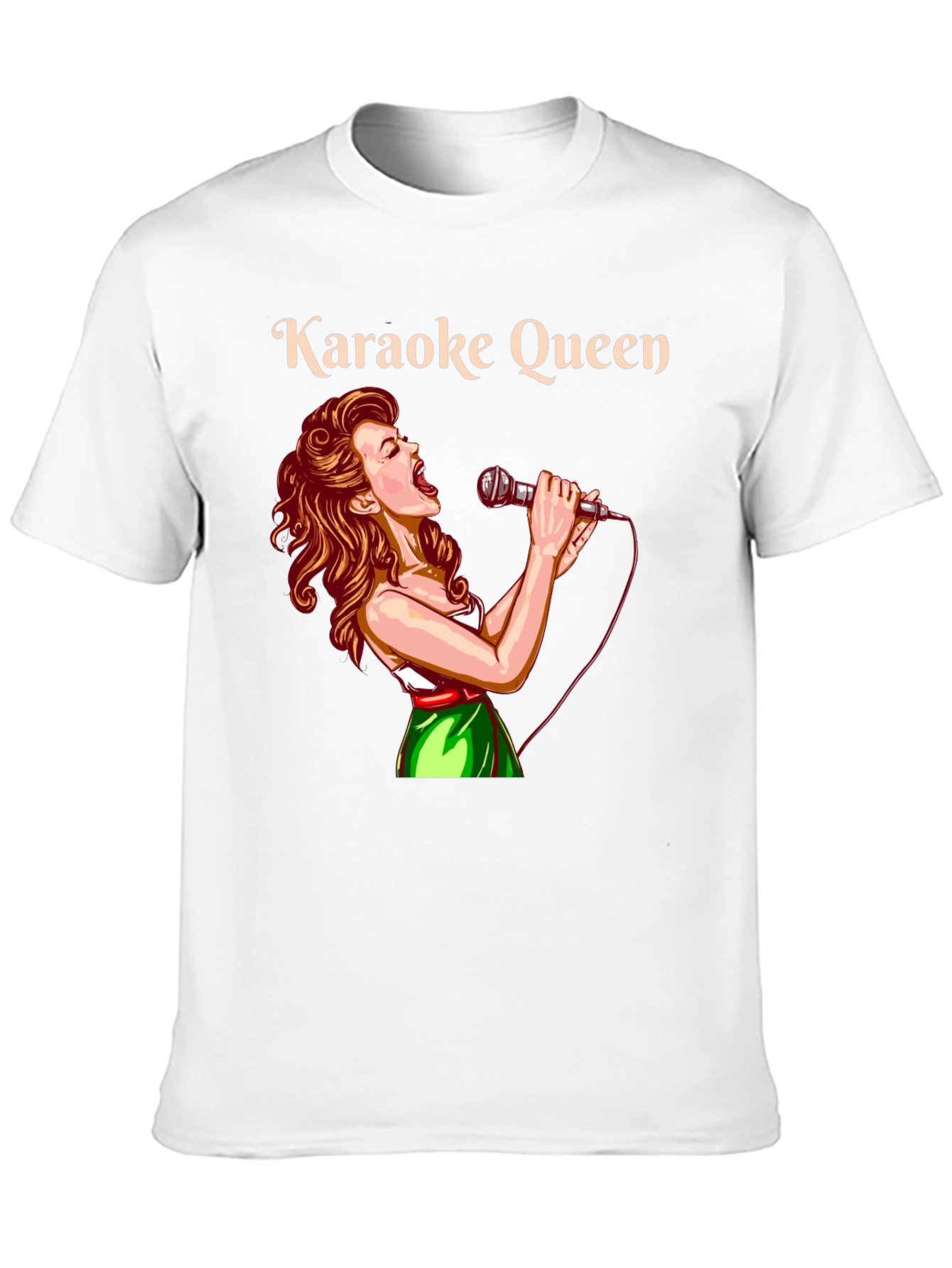 Karaoke Queen Graphic T-Shirt