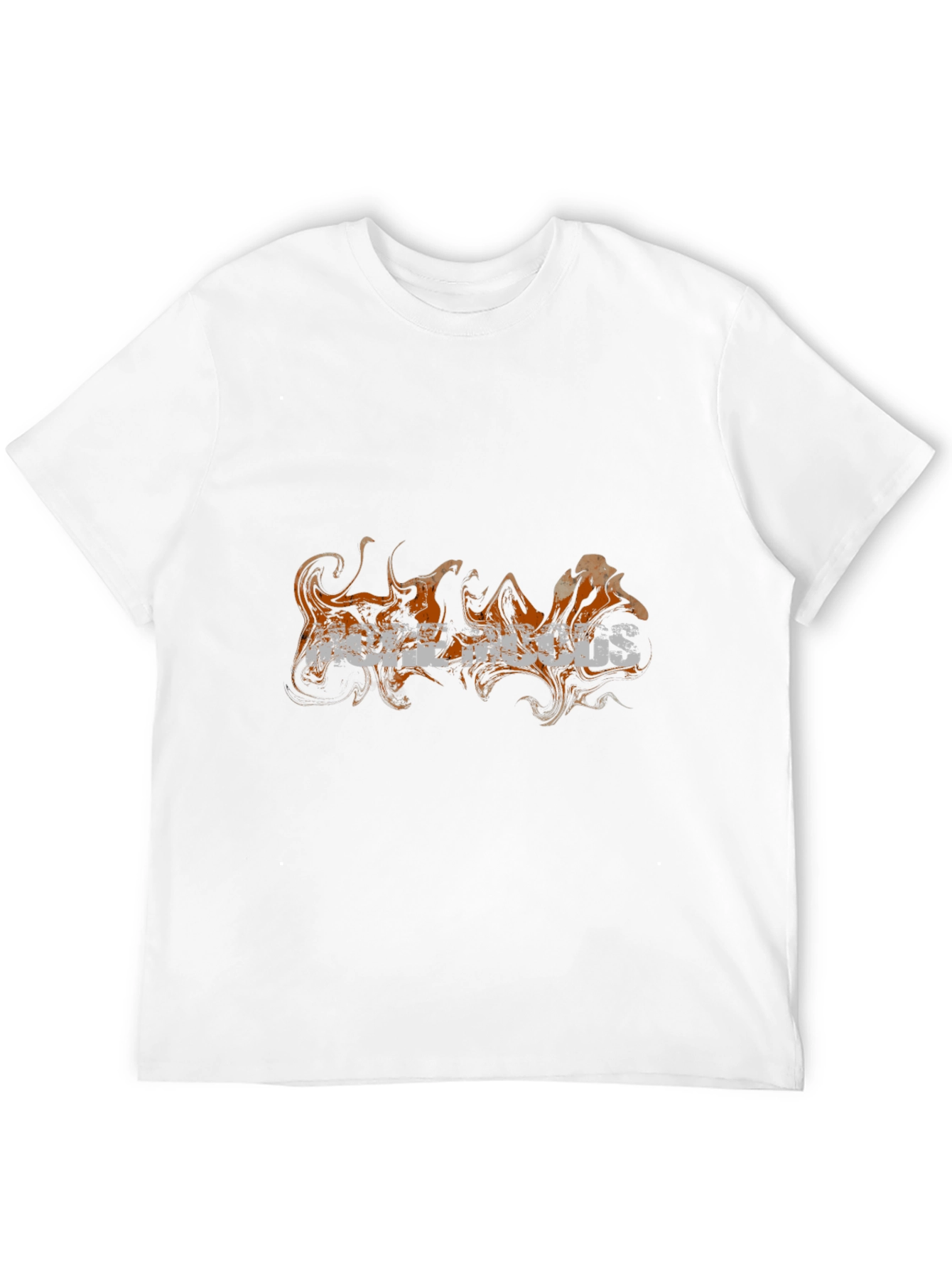 Distressed Graphic Black T-Shirt