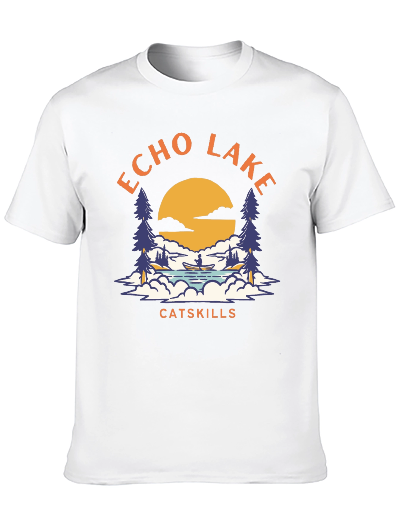 Echo Lake Catskills Graphic T-Shirt