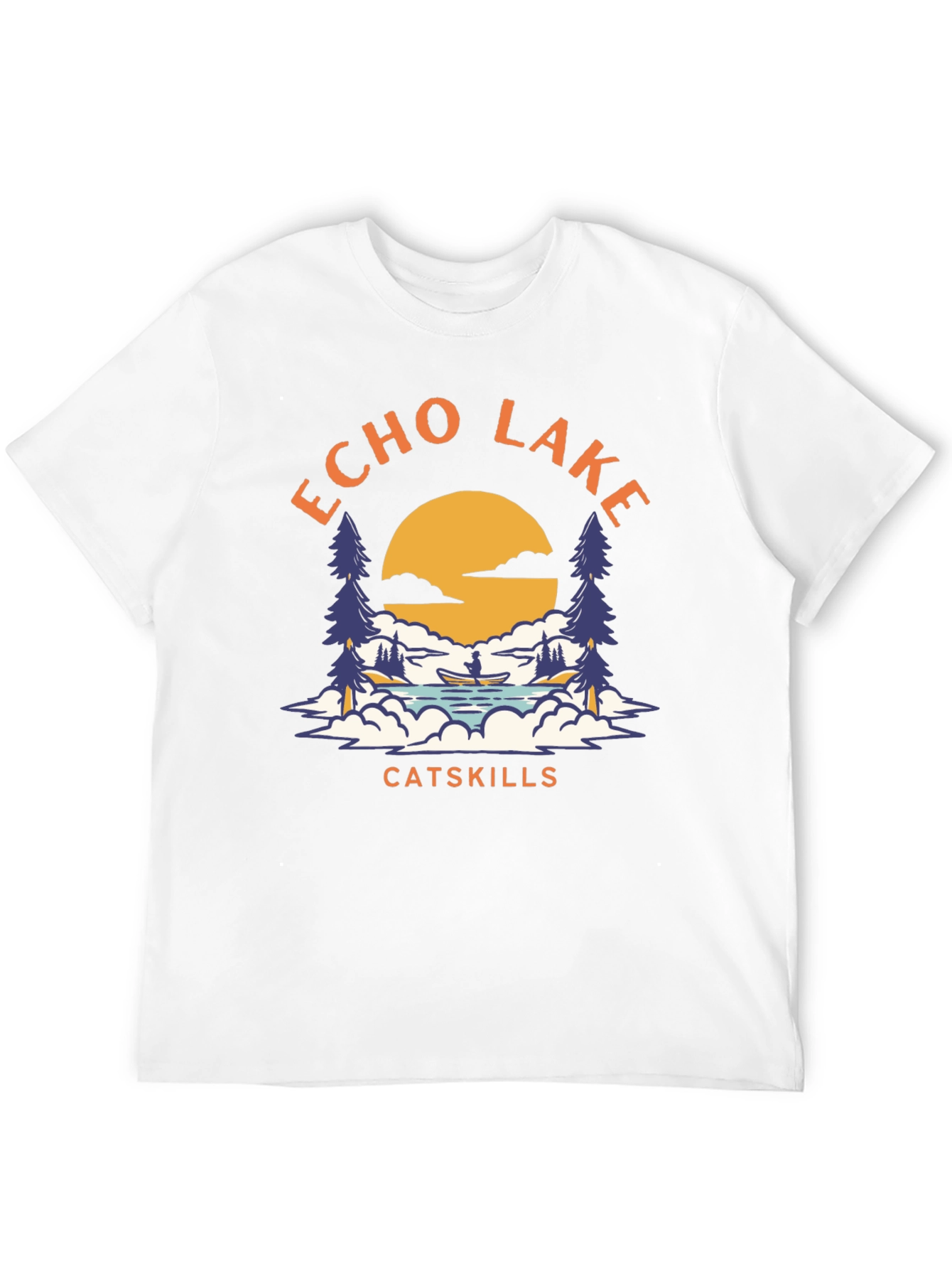 Echo Lake Catskills Graphic T-Shirt