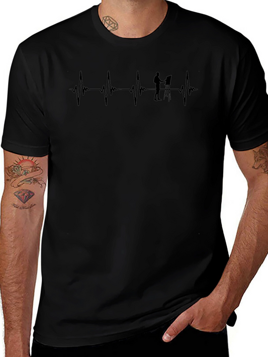 Artist Heartbeat T-Shirt - Painters Pulse Tee