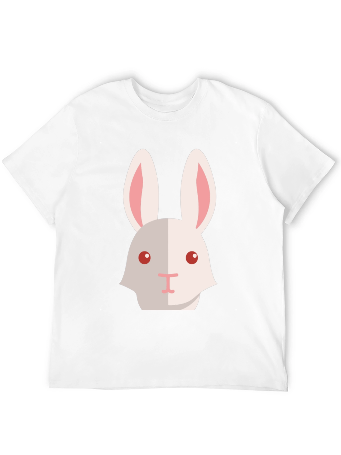Rabbit Graphic Tee - Soft Cotton Blend
