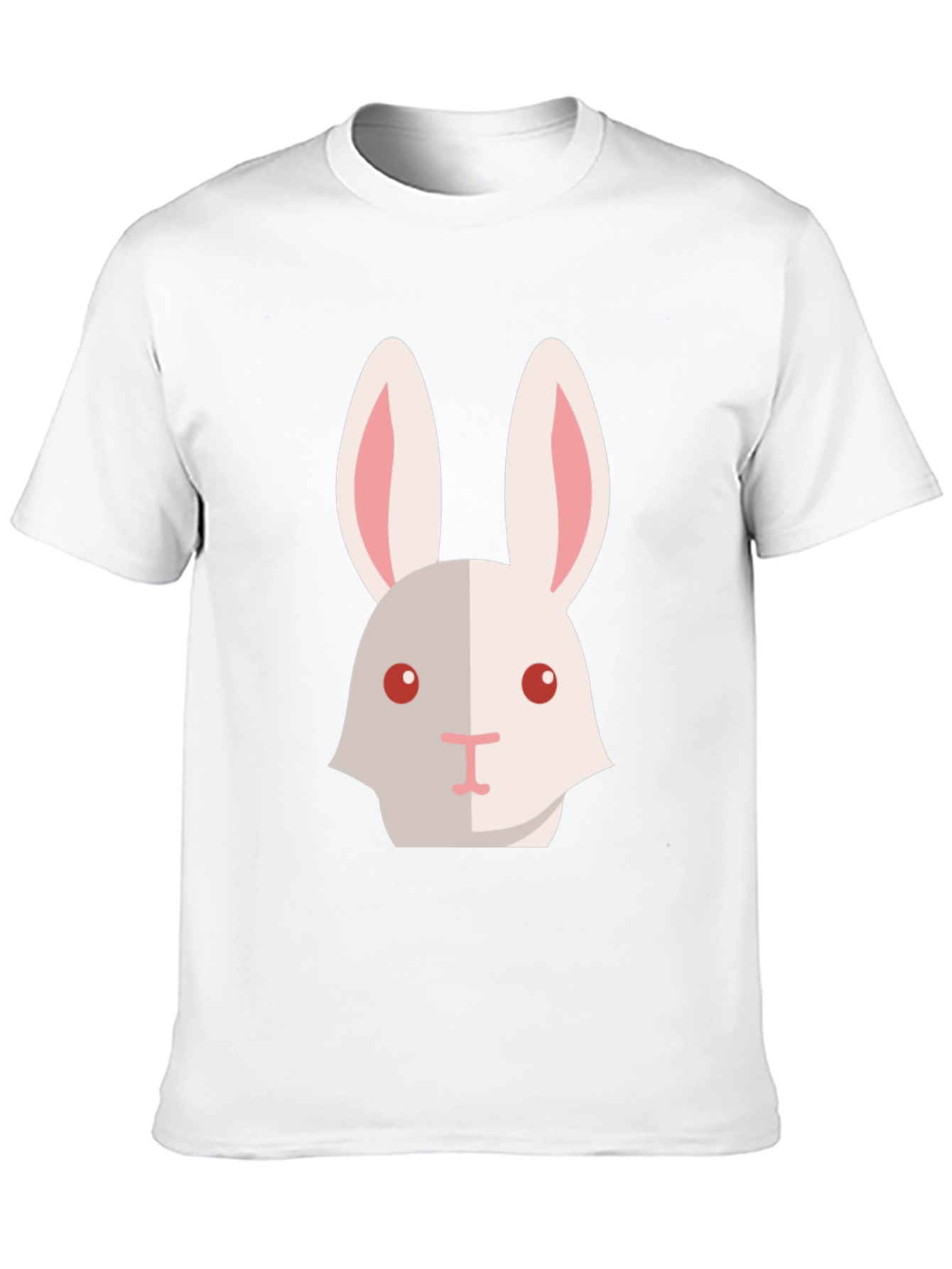 Rabbit Graphic Tee - Soft Cotton Blend