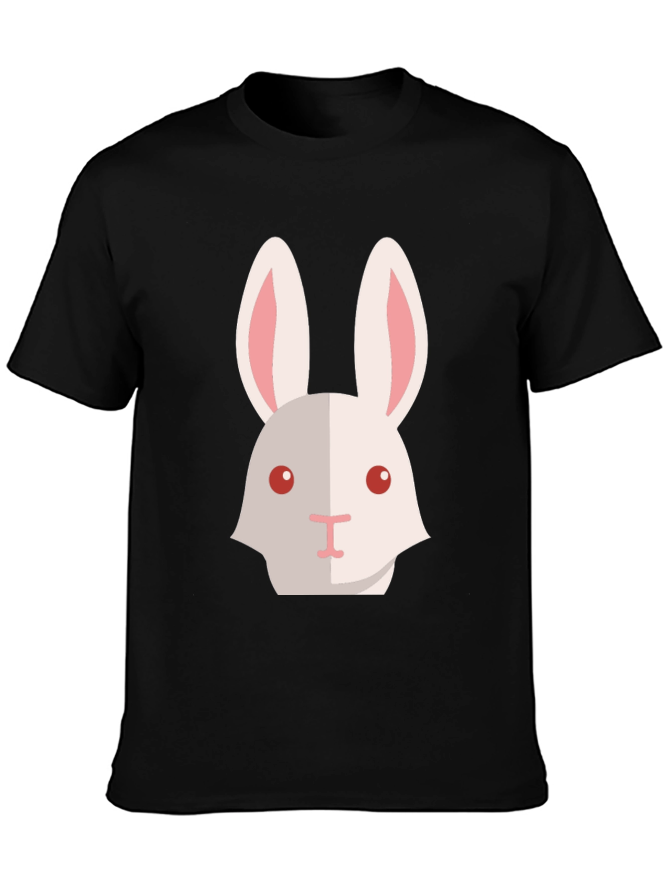 Rabbit Graphic Tee - Soft Cotton Blend