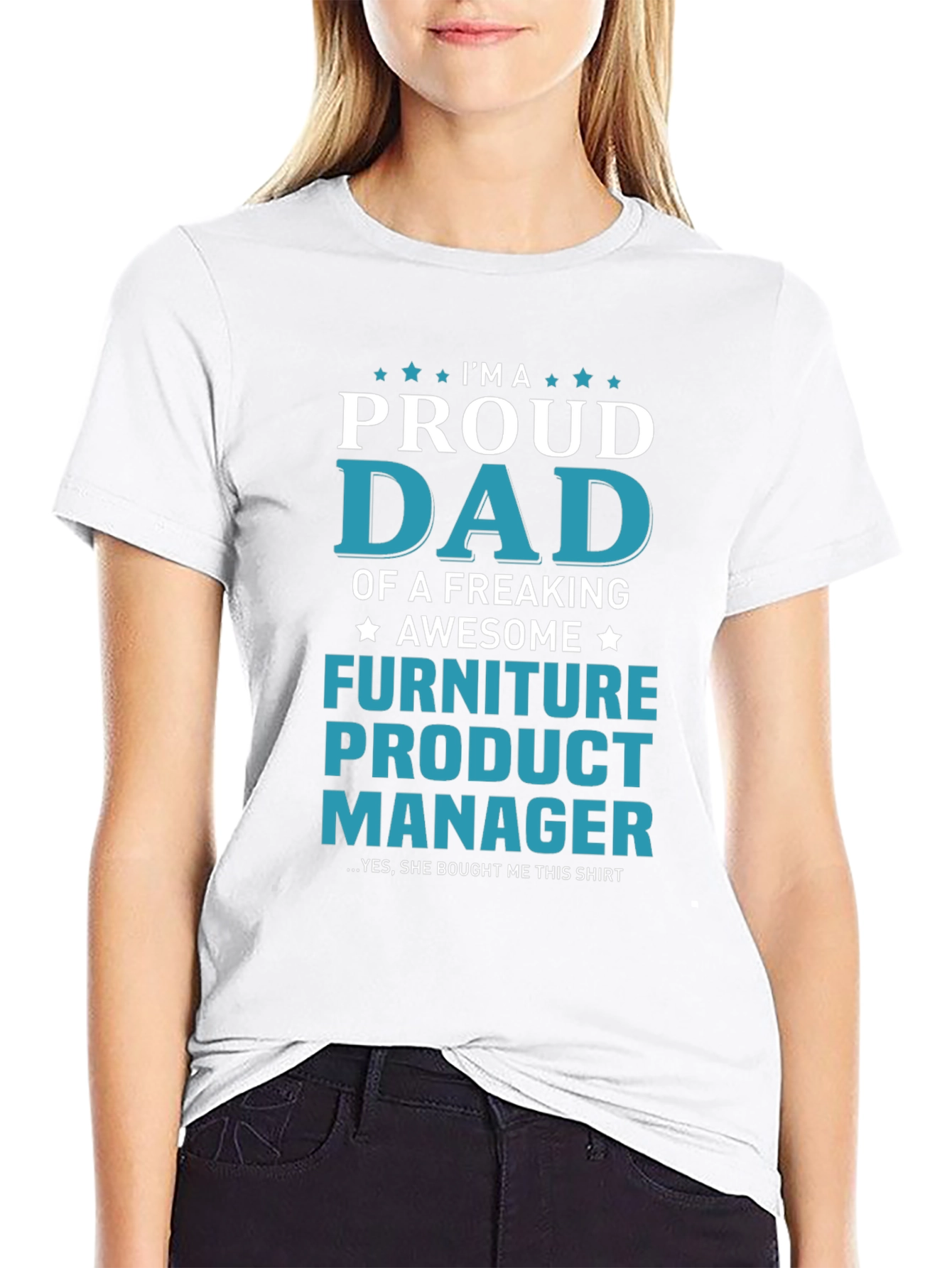 Proud Dad Furniture Product Manager Graphic T-Shirt