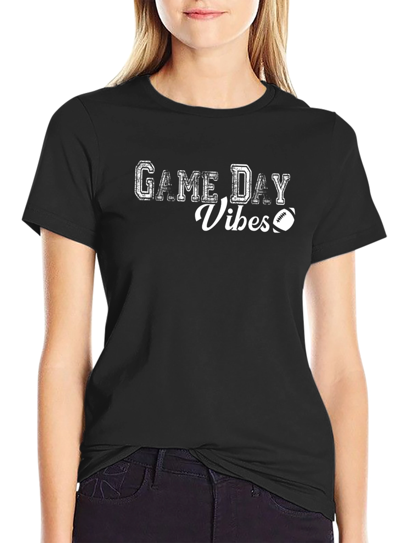 Game Day Vibes T-Shirt - Football Season Apparel