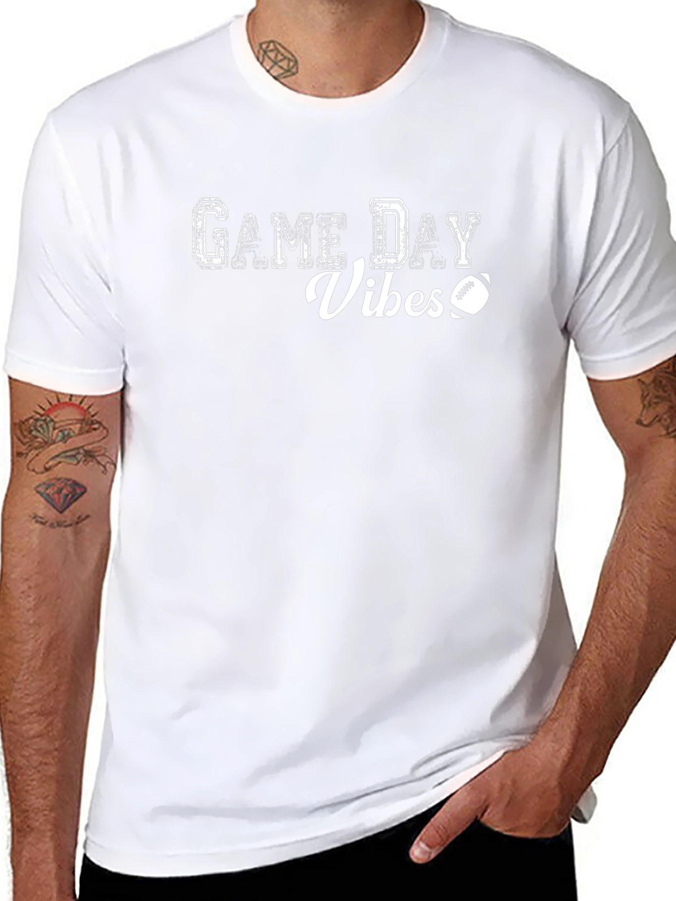 Game Day Vibes T-Shirt - Football Season Apparel