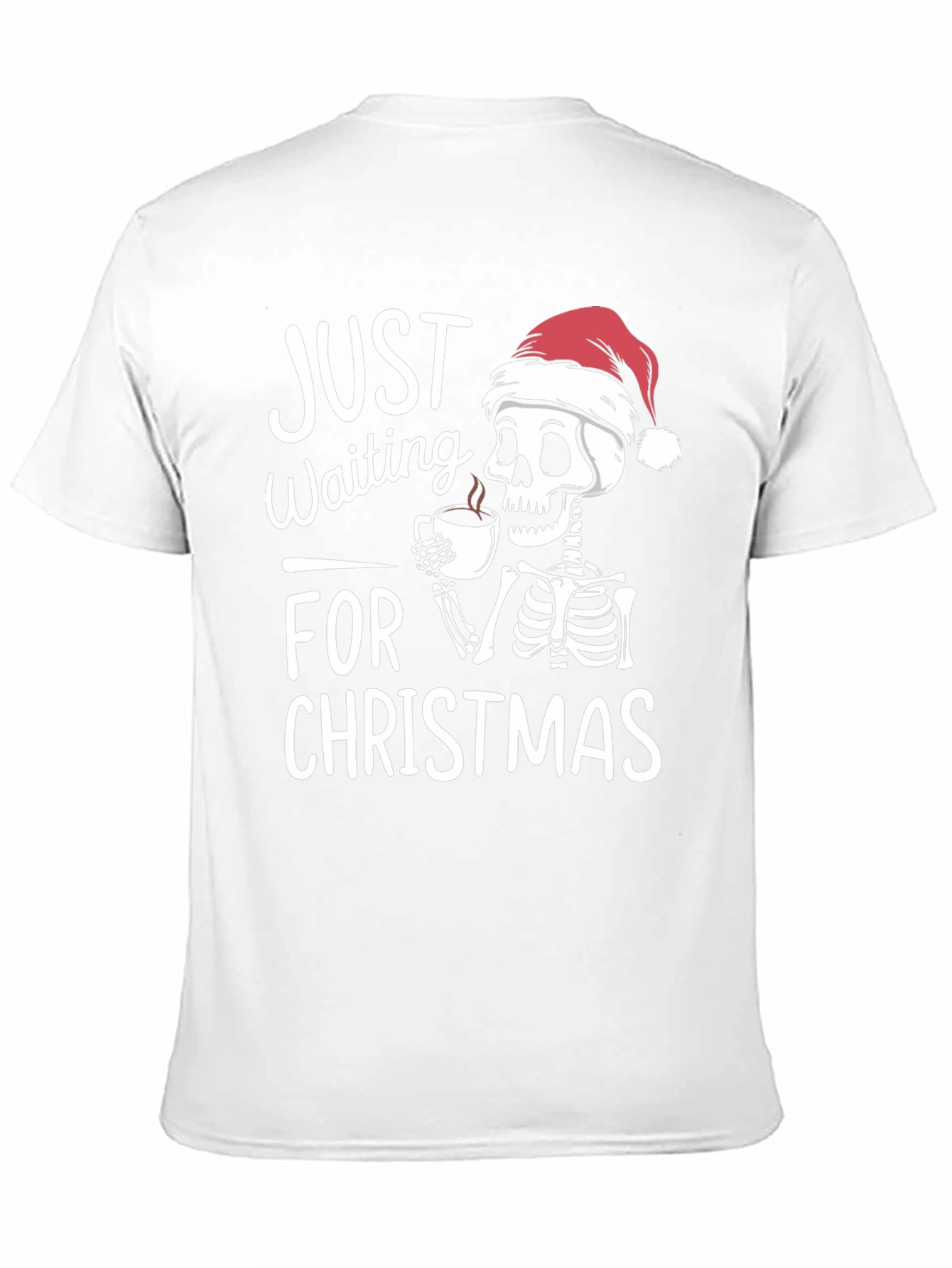 Waiting for Christmas Skeleton T-Shirt