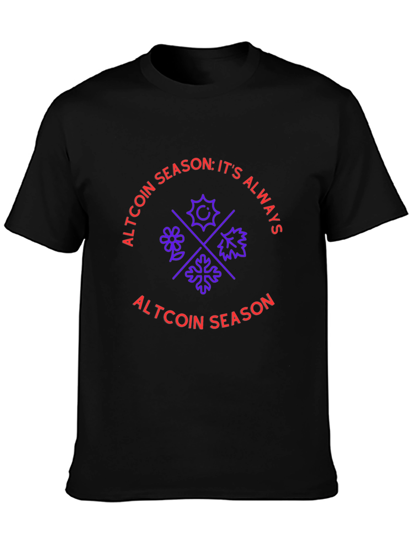 Altcoin Season Black Graphic Tee