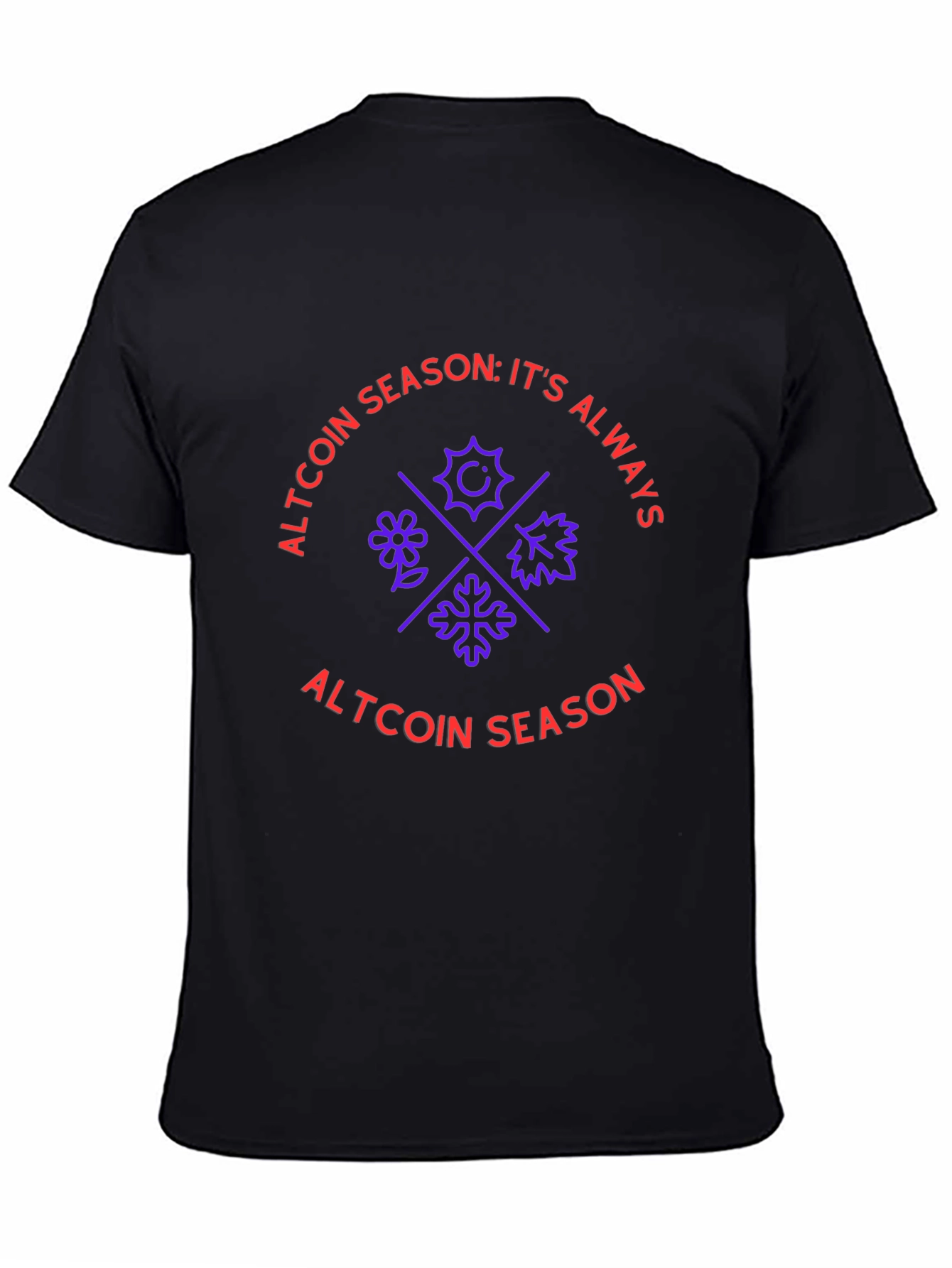 Altcoin Season Black Graphic Tee