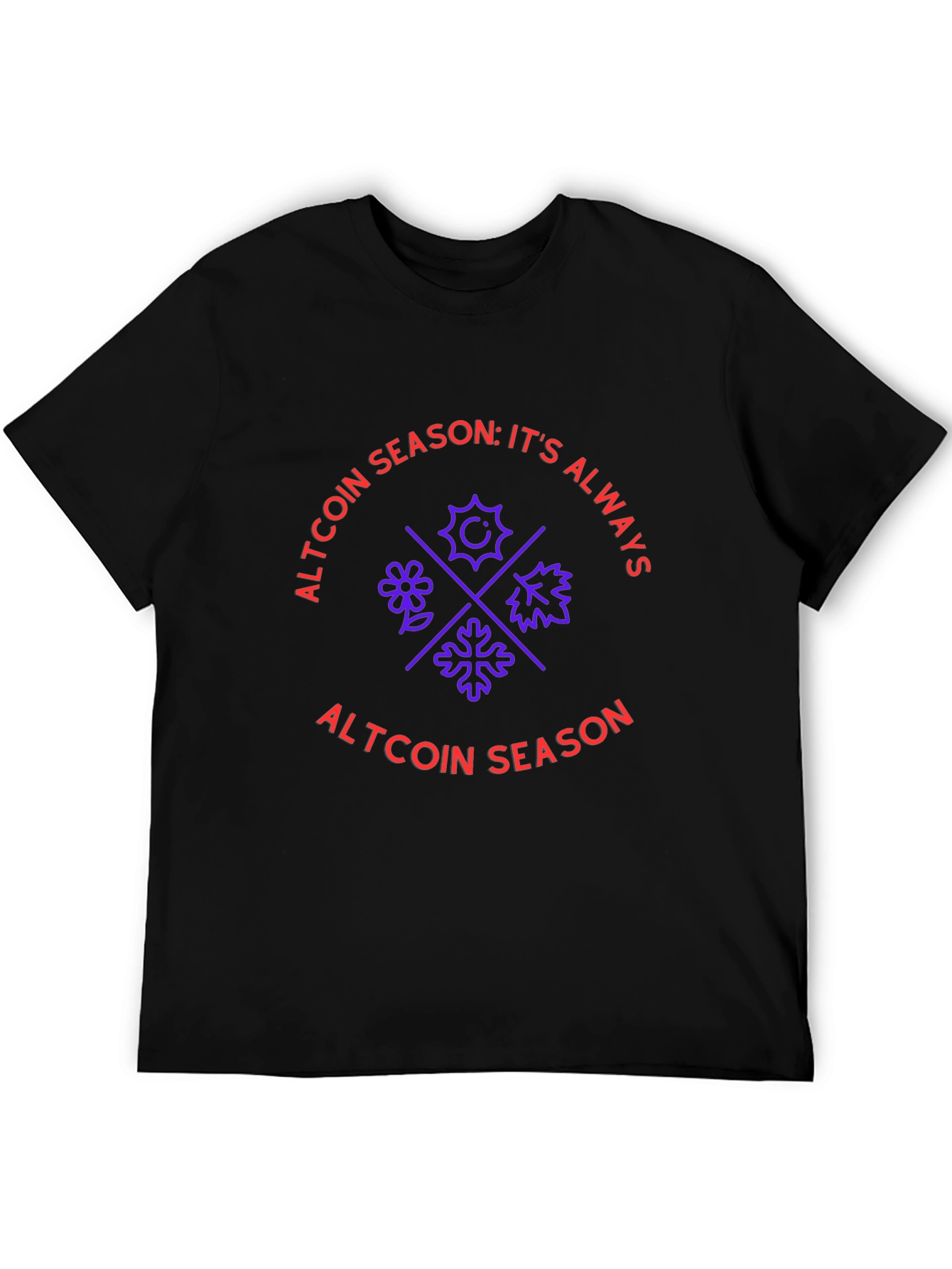 Altcoin Season Black Graphic Tee