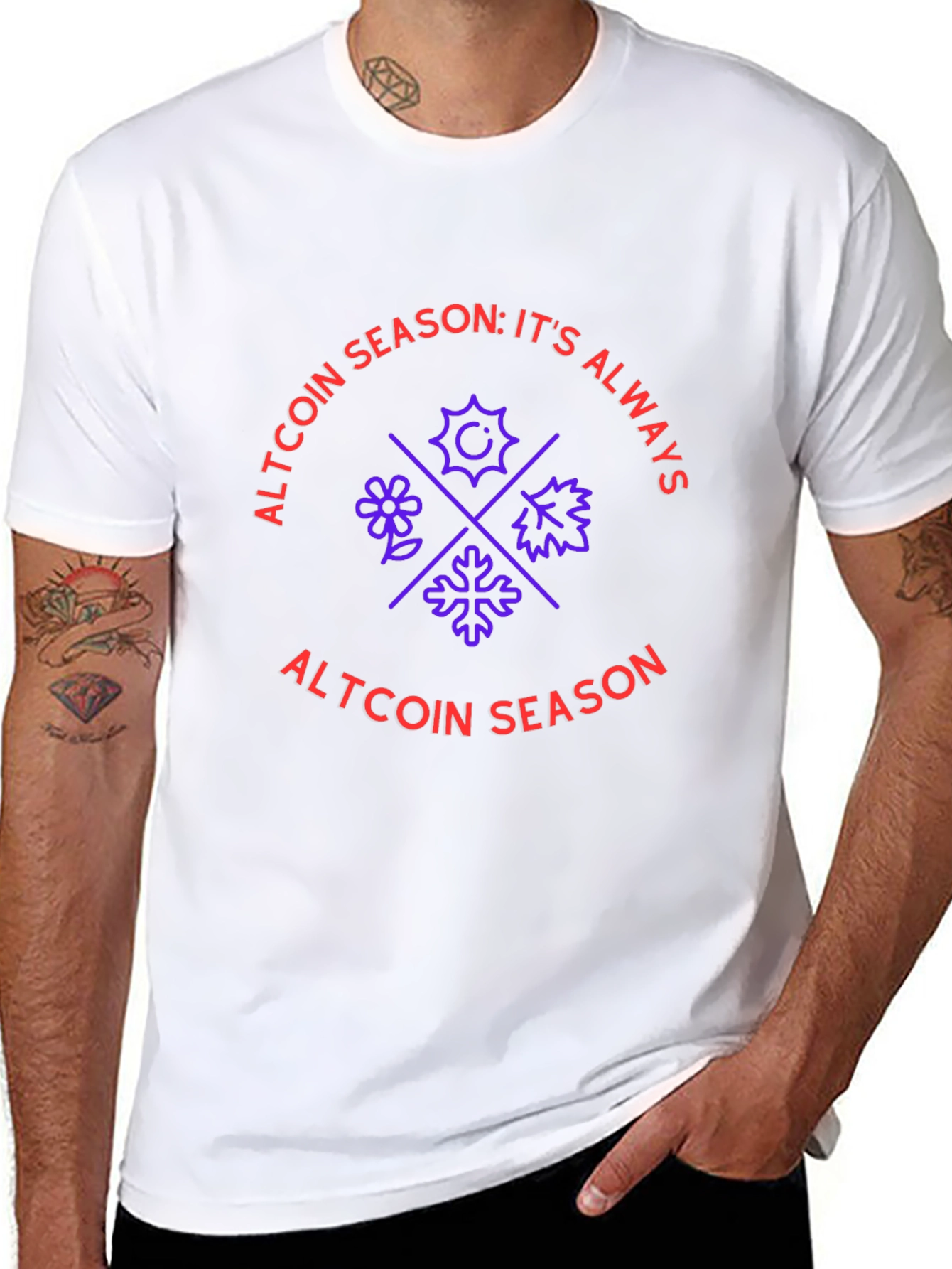 Altcoin Season Black Graphic Tee
