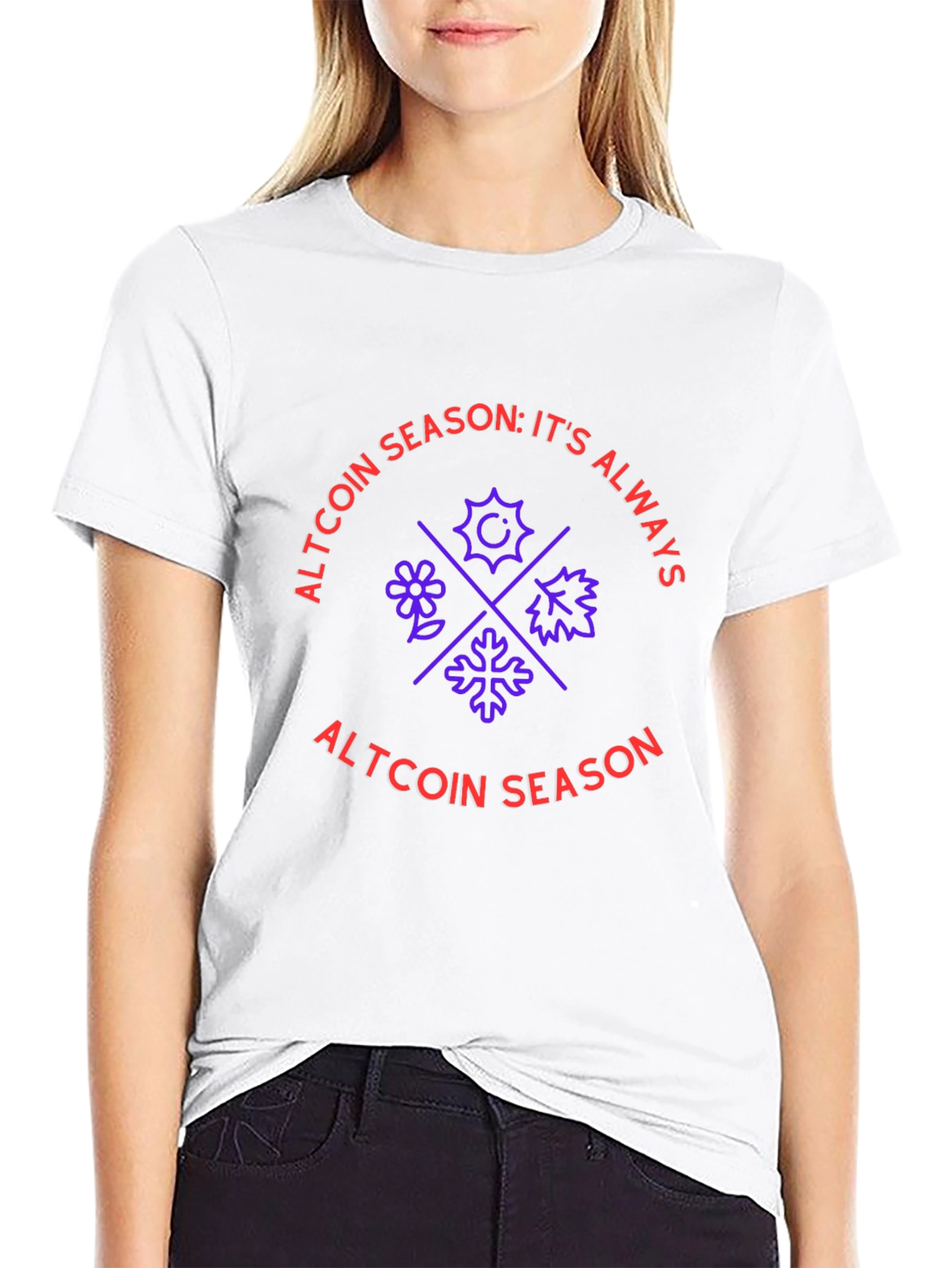 Altcoin Season Black Graphic Tee