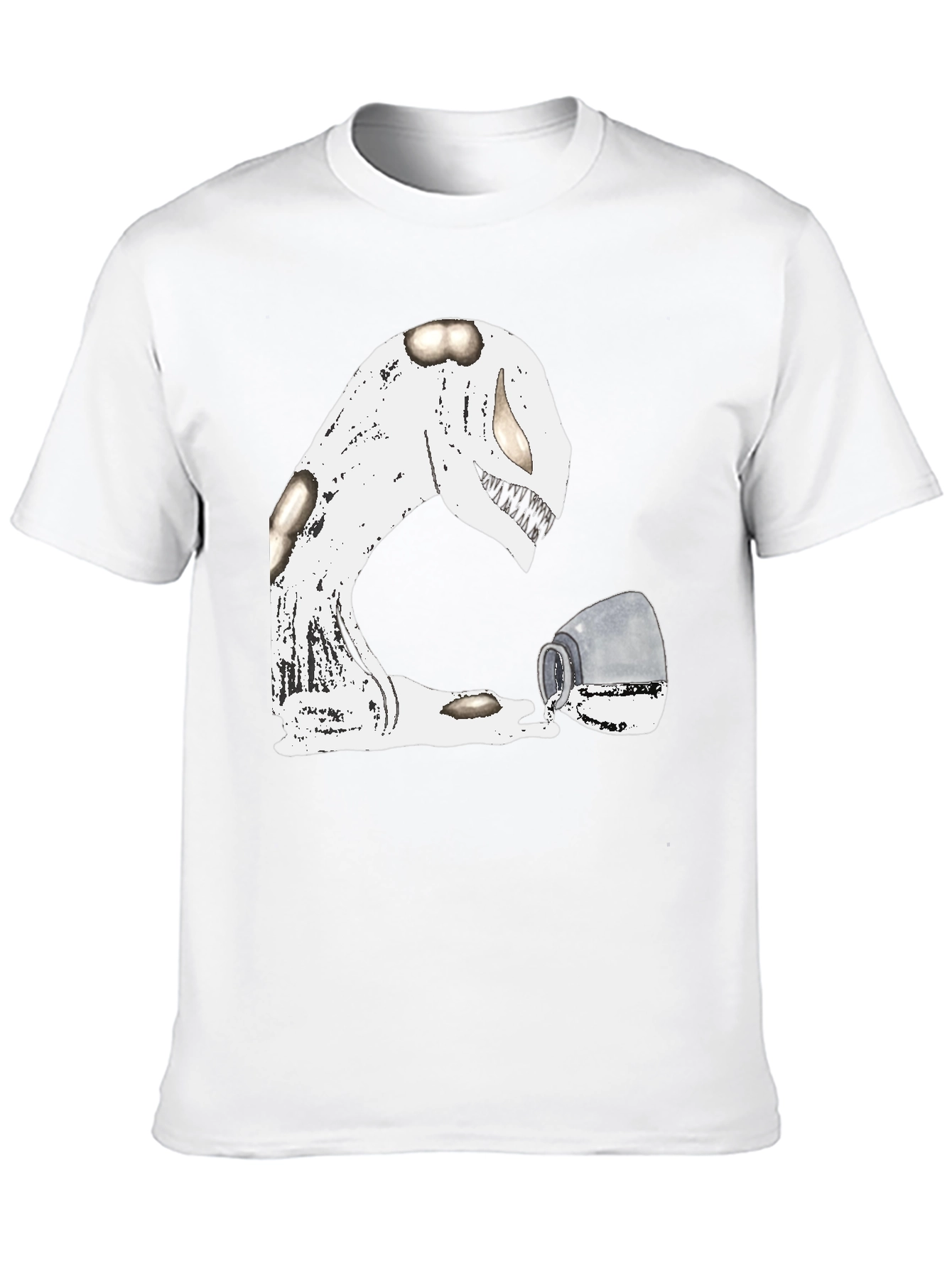 Spilled Milk Monster Graphic Tee - Unique & Fun