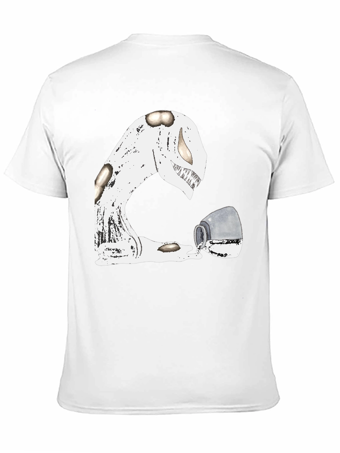 Spilled Milk Monster Graphic Tee - Unique & Fun
