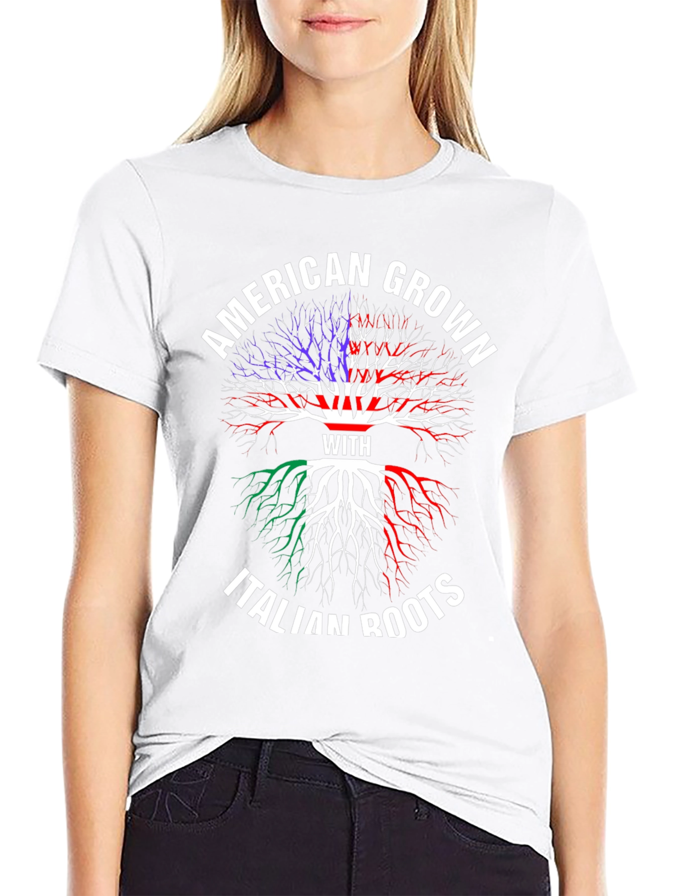 American Grown with Italian Roots T-Shirt