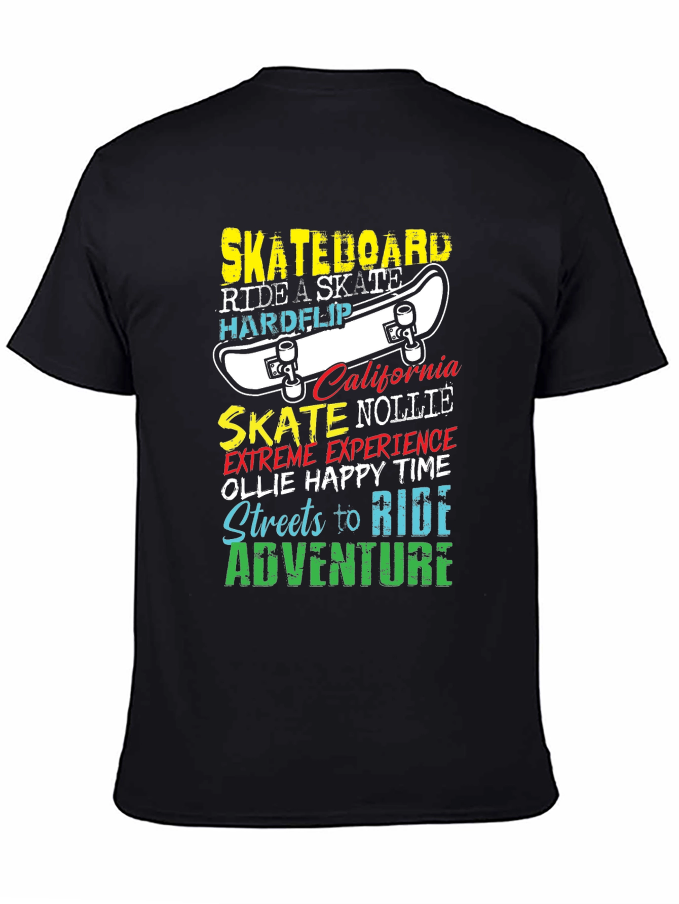 Skateboard Graphic T-Shirt - Ride in Style!