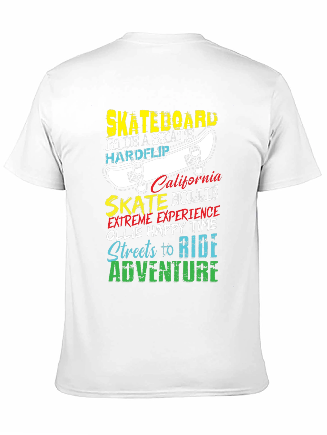 Skateboard Graphic T-Shirt - Ride in Style!