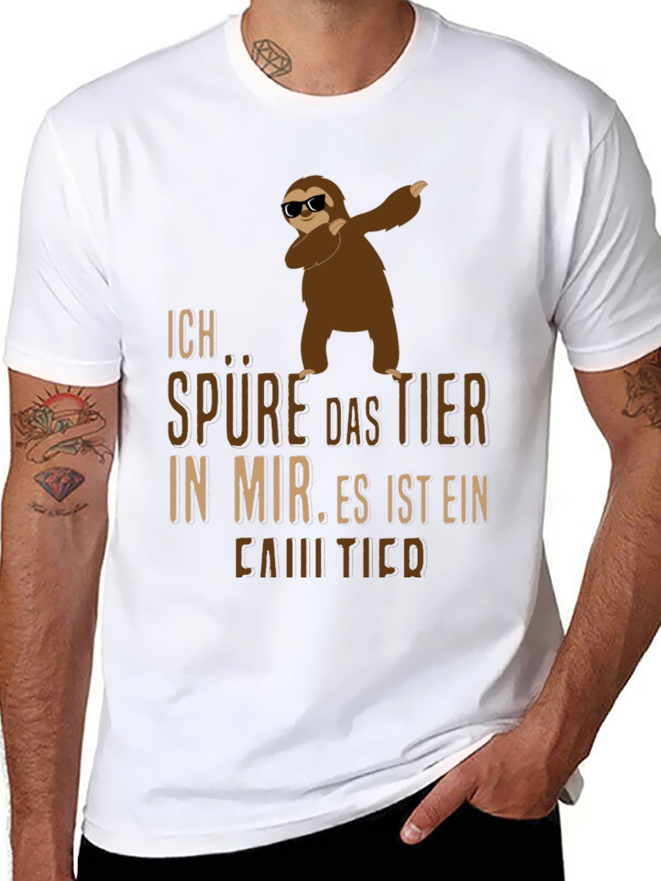 Sloth Dab Funny Graphic Tee