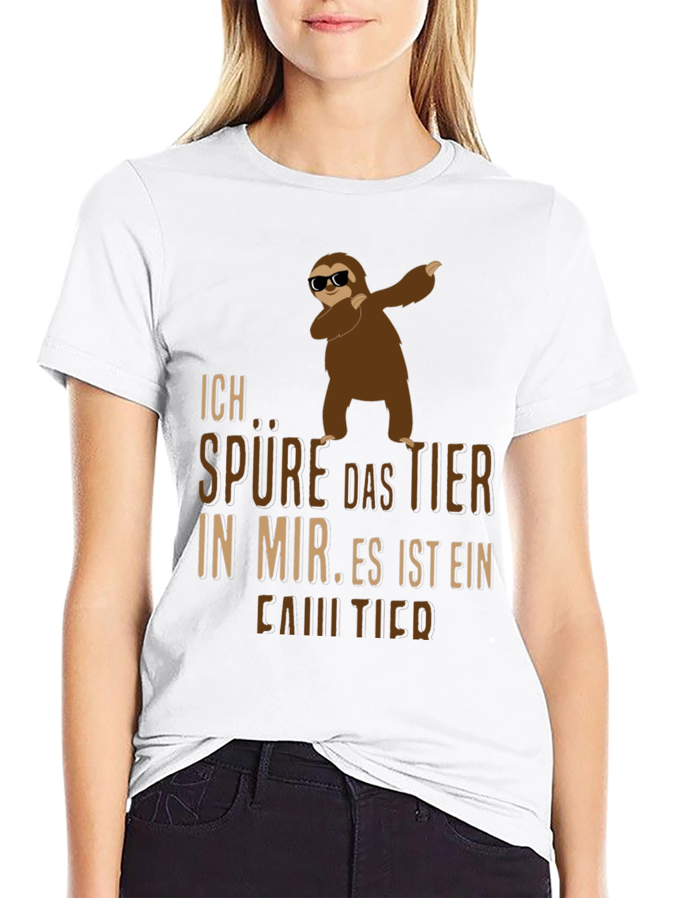 Sloth Dab Funny Graphic Tee