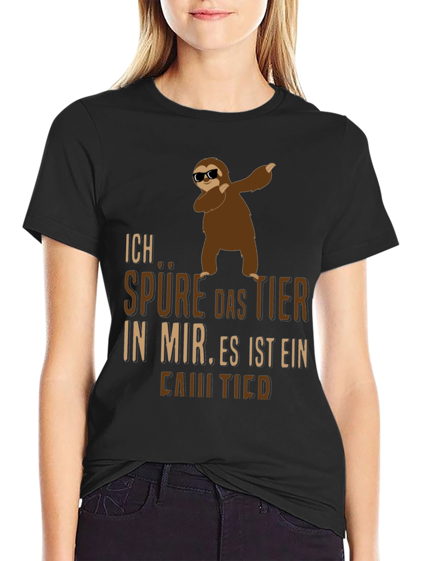 Sloth Dab Funny Graphic Tee