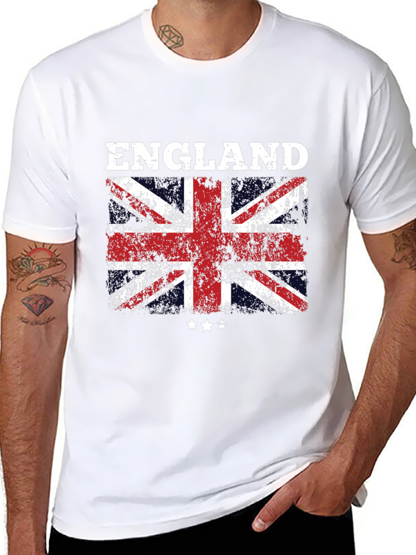 England Flag Graphic T-Shirt