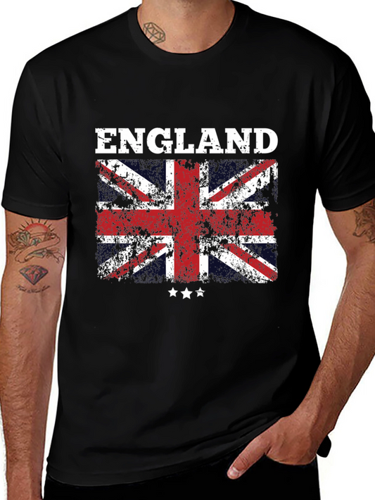 England Flag Graphic T-Shirt