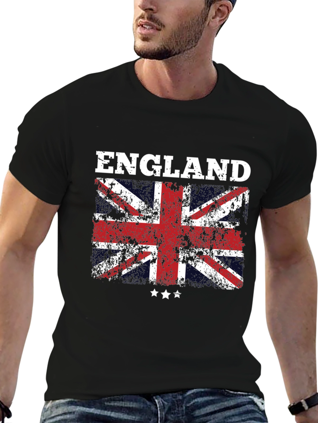England Flag Graphic T-Shirt