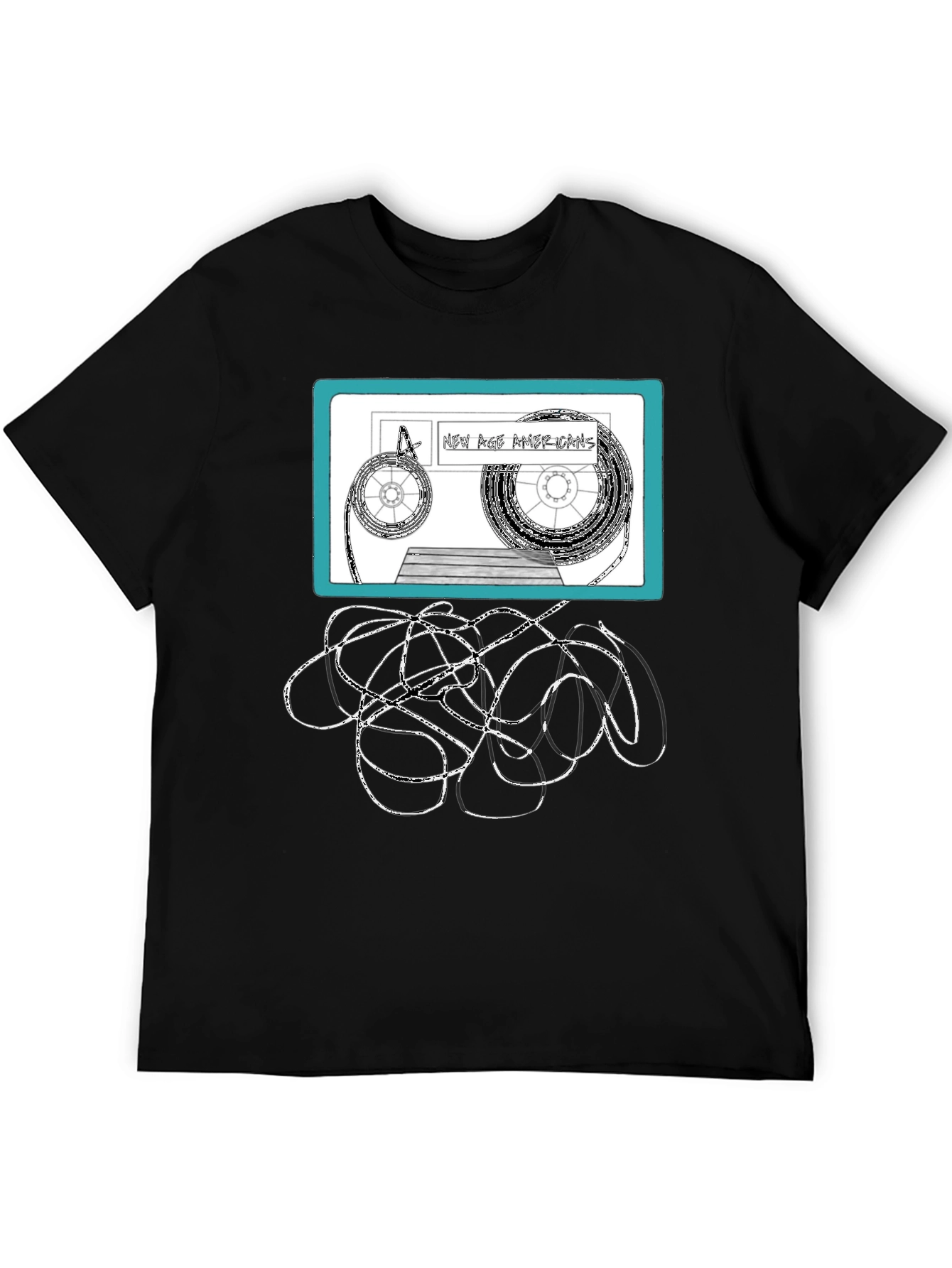 Retro Cassette Tape Graphic T-Shirt