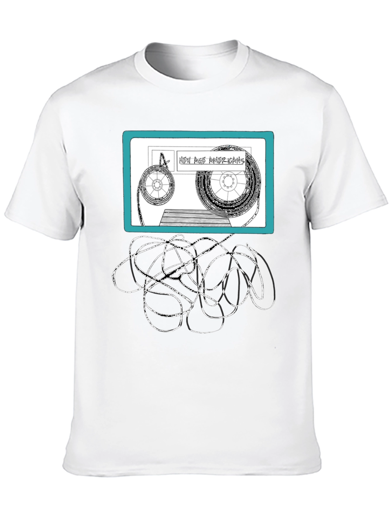 Retro Cassette Tape Graphic T-Shirt
