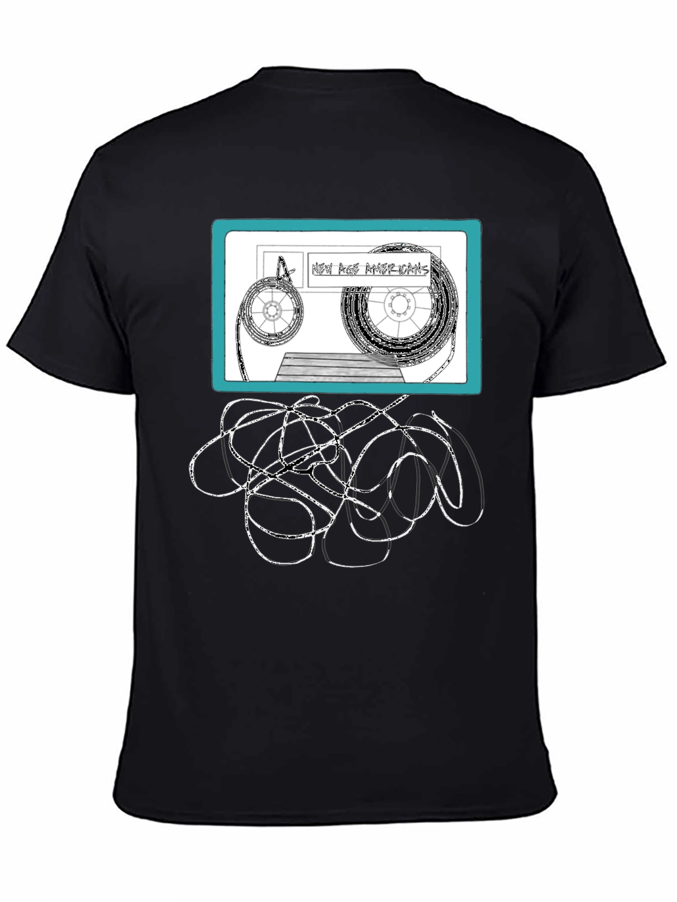 Retro Cassette Tape Graphic T-Shirt