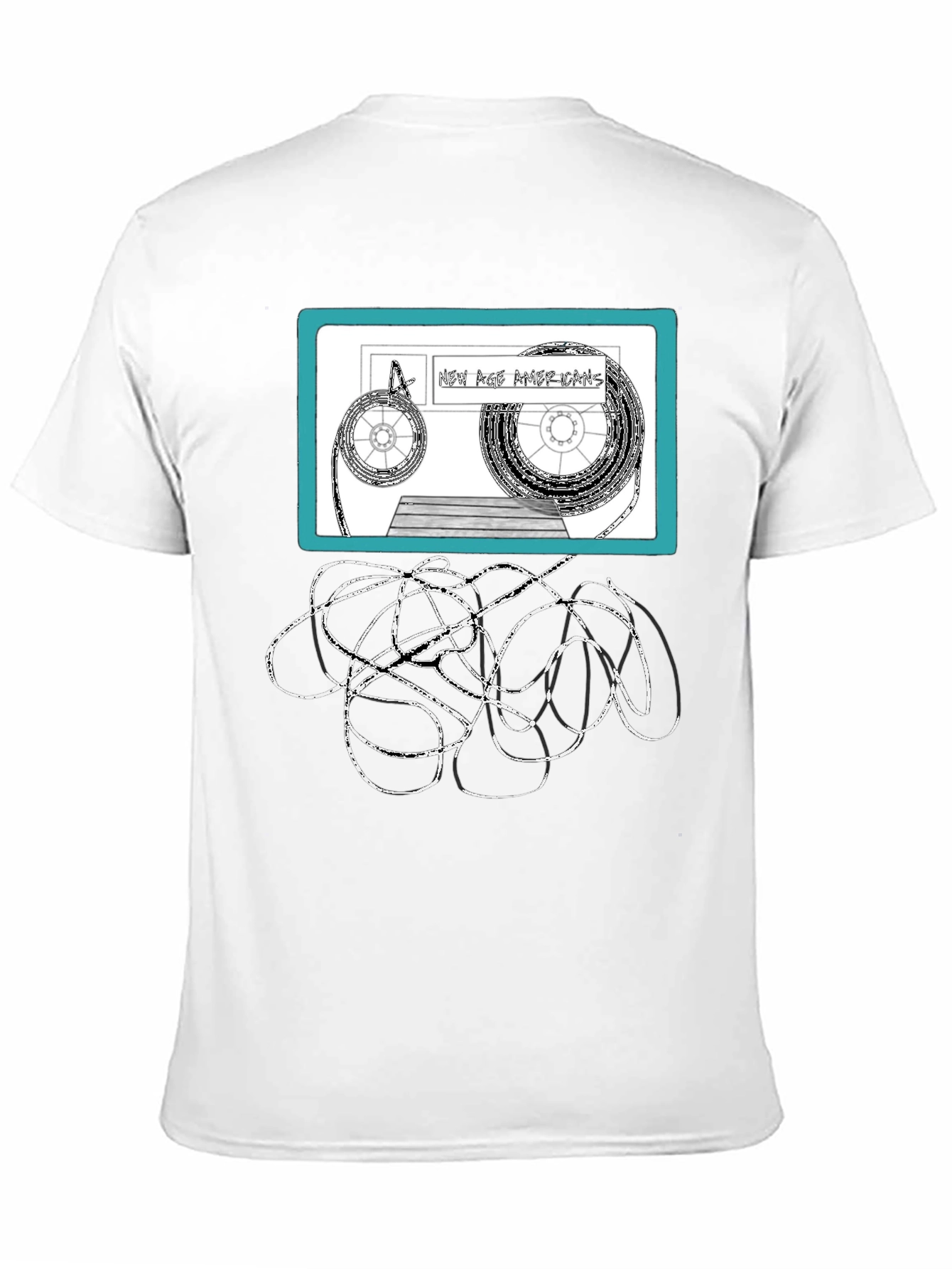 Retro Cassette Tape Graphic T-Shirt