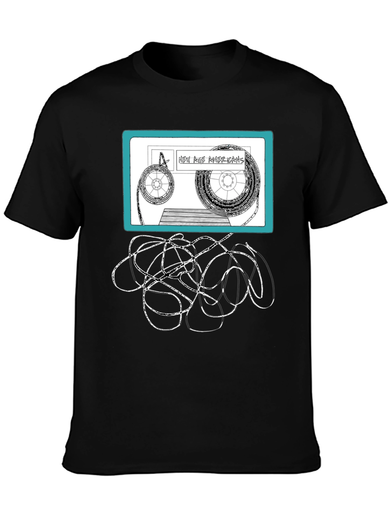Retro Cassette Tape Graphic T-Shirt