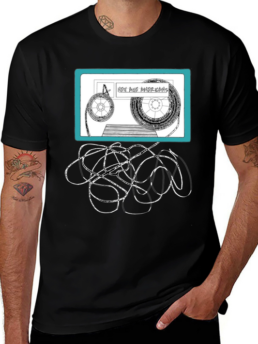 Retro Cassette Tape Graphic T-Shirt