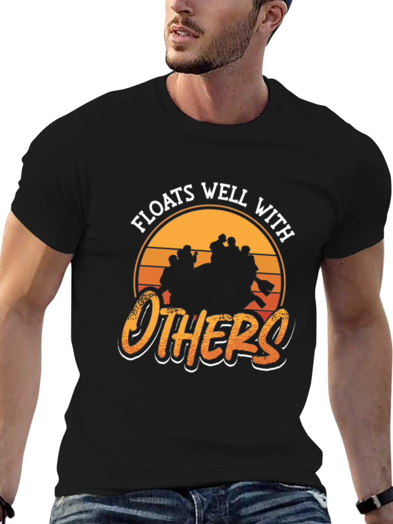 Floats Well With Others Rafting T-Shirt