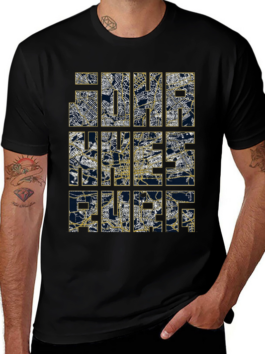Map Design Graphic Tee - The Nice France