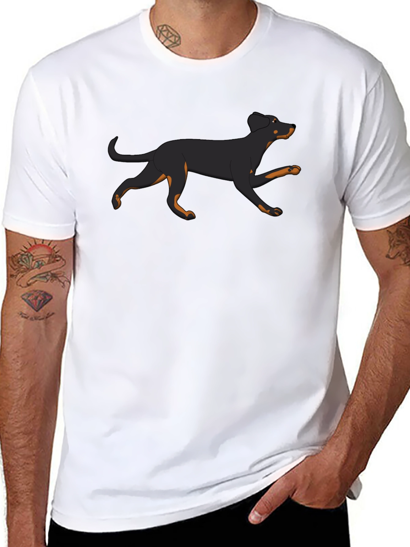 Black Dog Graphic Tee