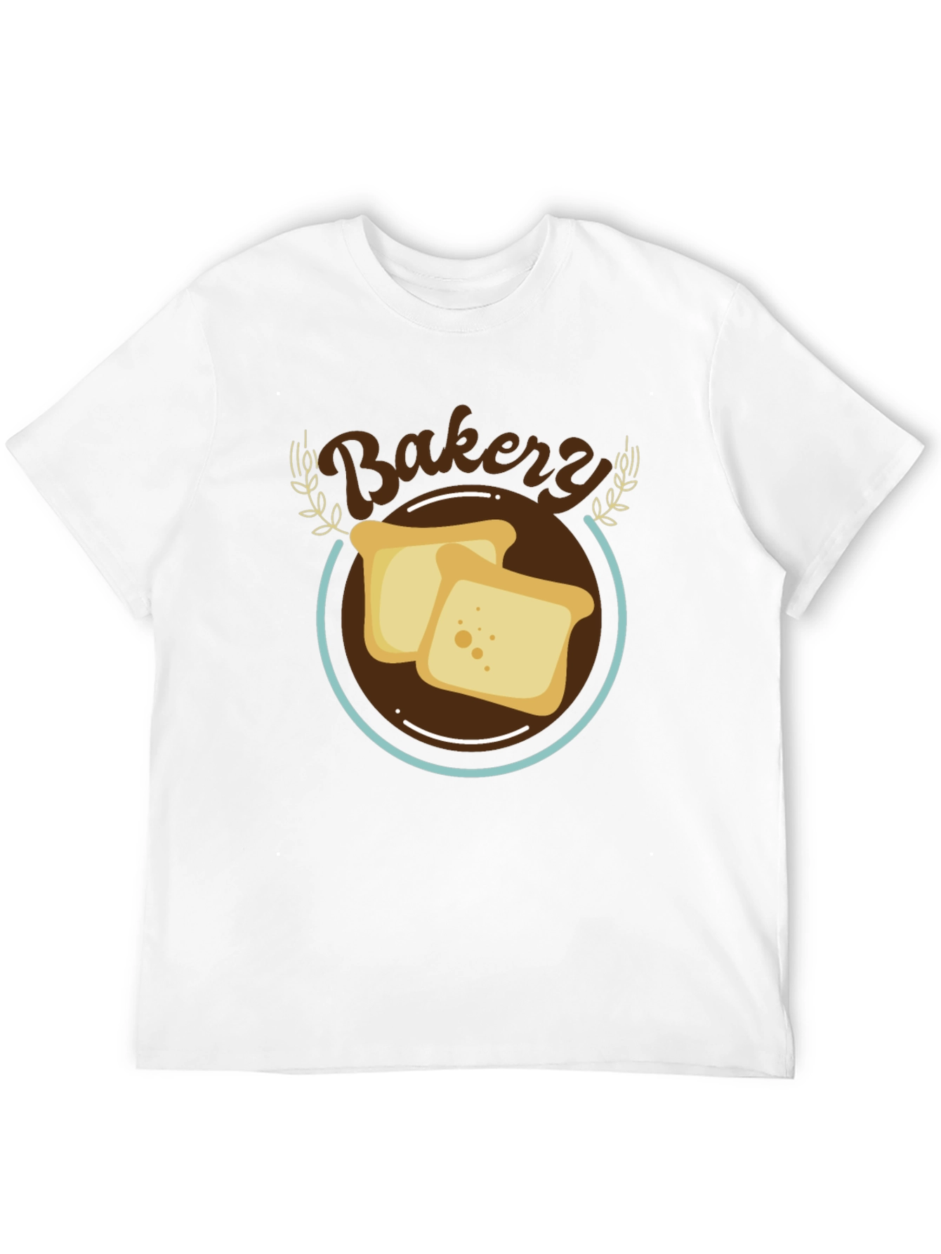 Bakery Toast Graphic T-Shirt - Casual Comfort