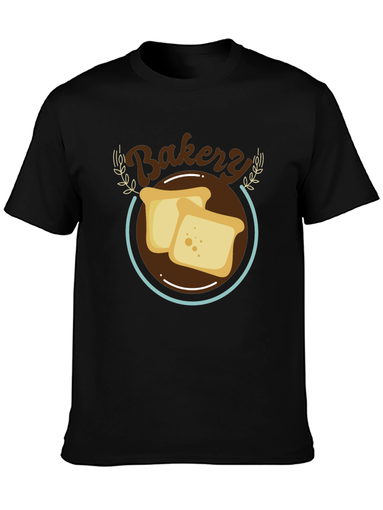 Bakery Toast Graphic T-Shirt - Casual Comfort