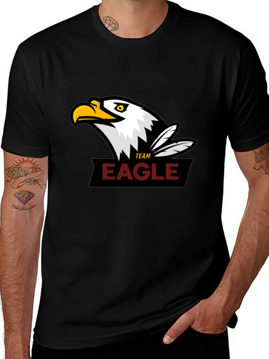 Team Eagle Black T-Shirt