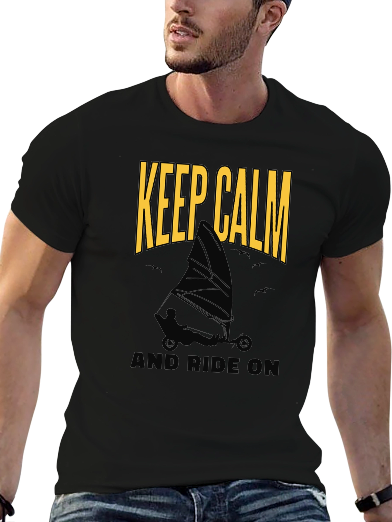 Keep Calm Land Sail T-Shirt