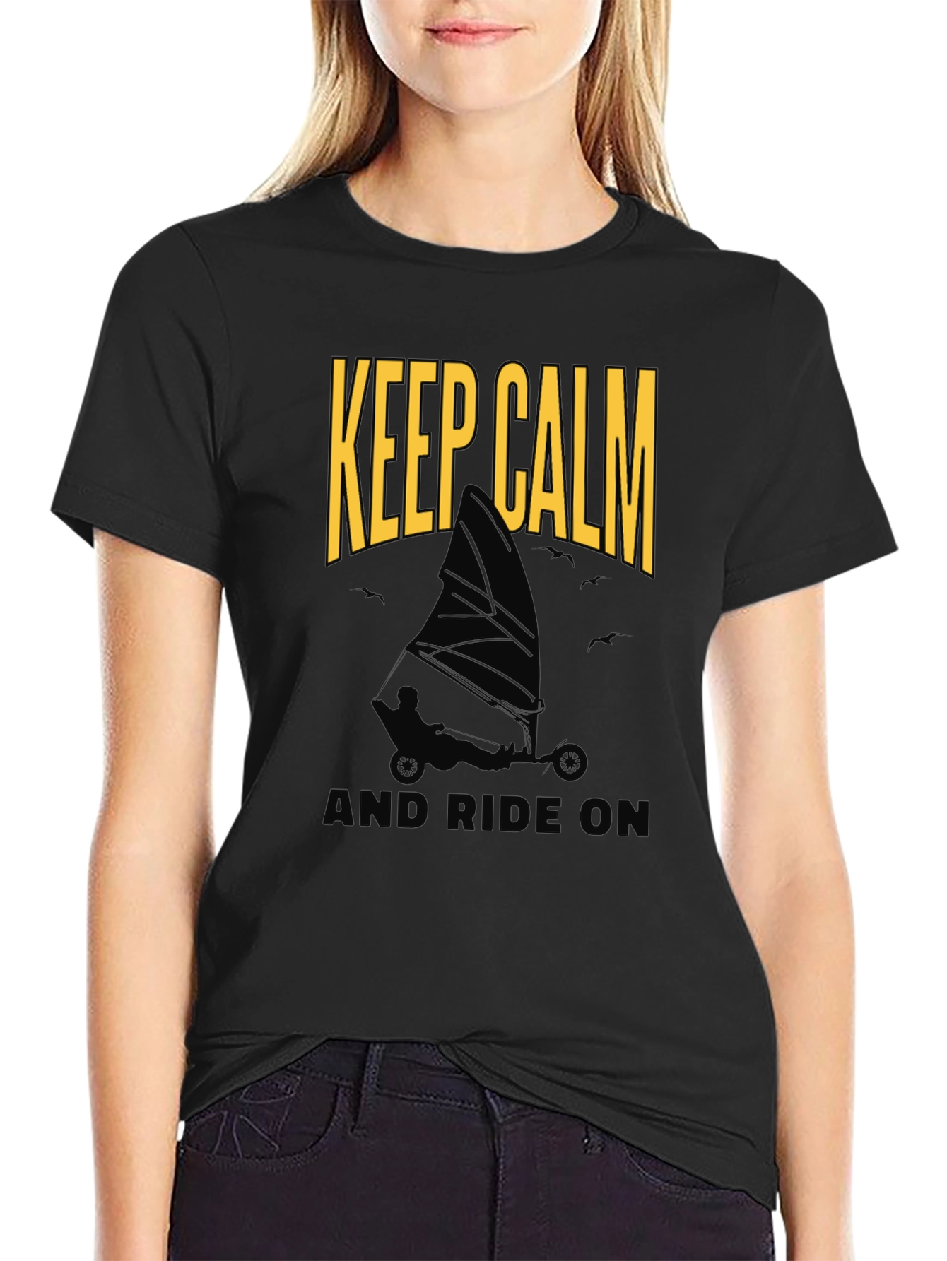 Keep Calm Land Sail T-Shirt