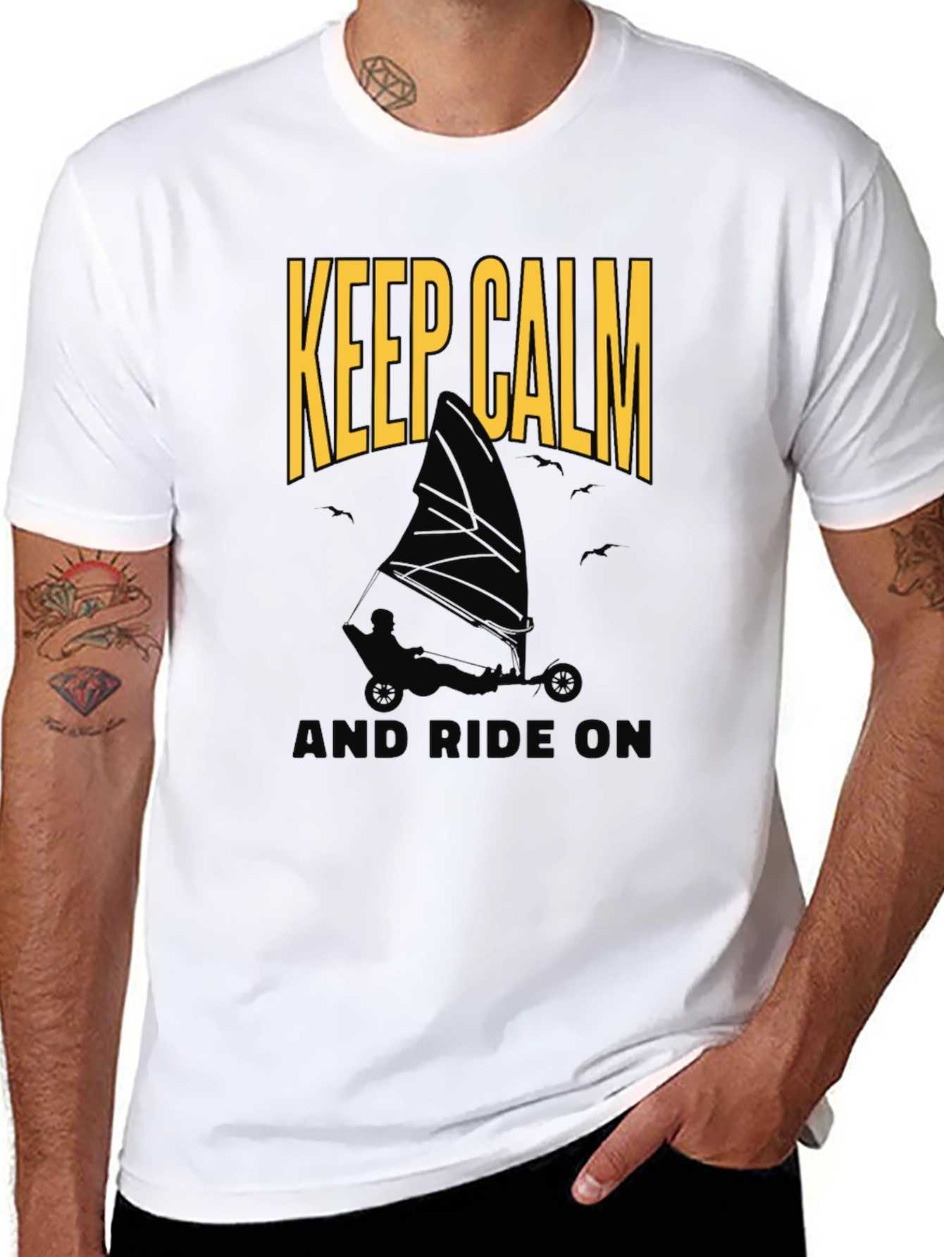 Keep Calm Land Sail T-Shirt
