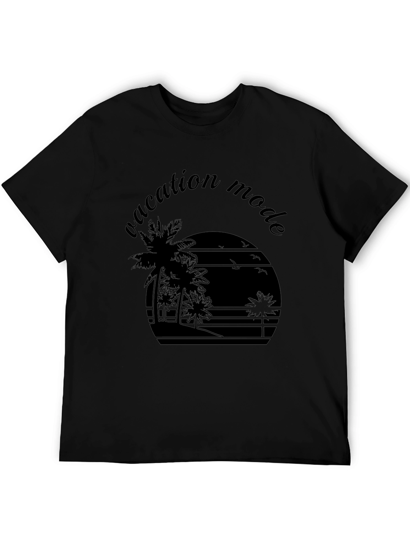 Vacation Mode T-Shirt - Palm Tree Graphic Tee