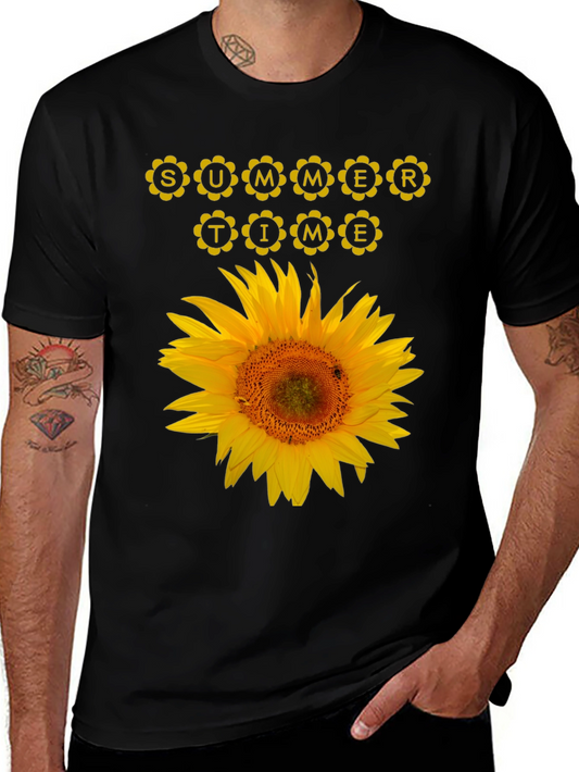 Sunflower Summer Time Graphic Tee