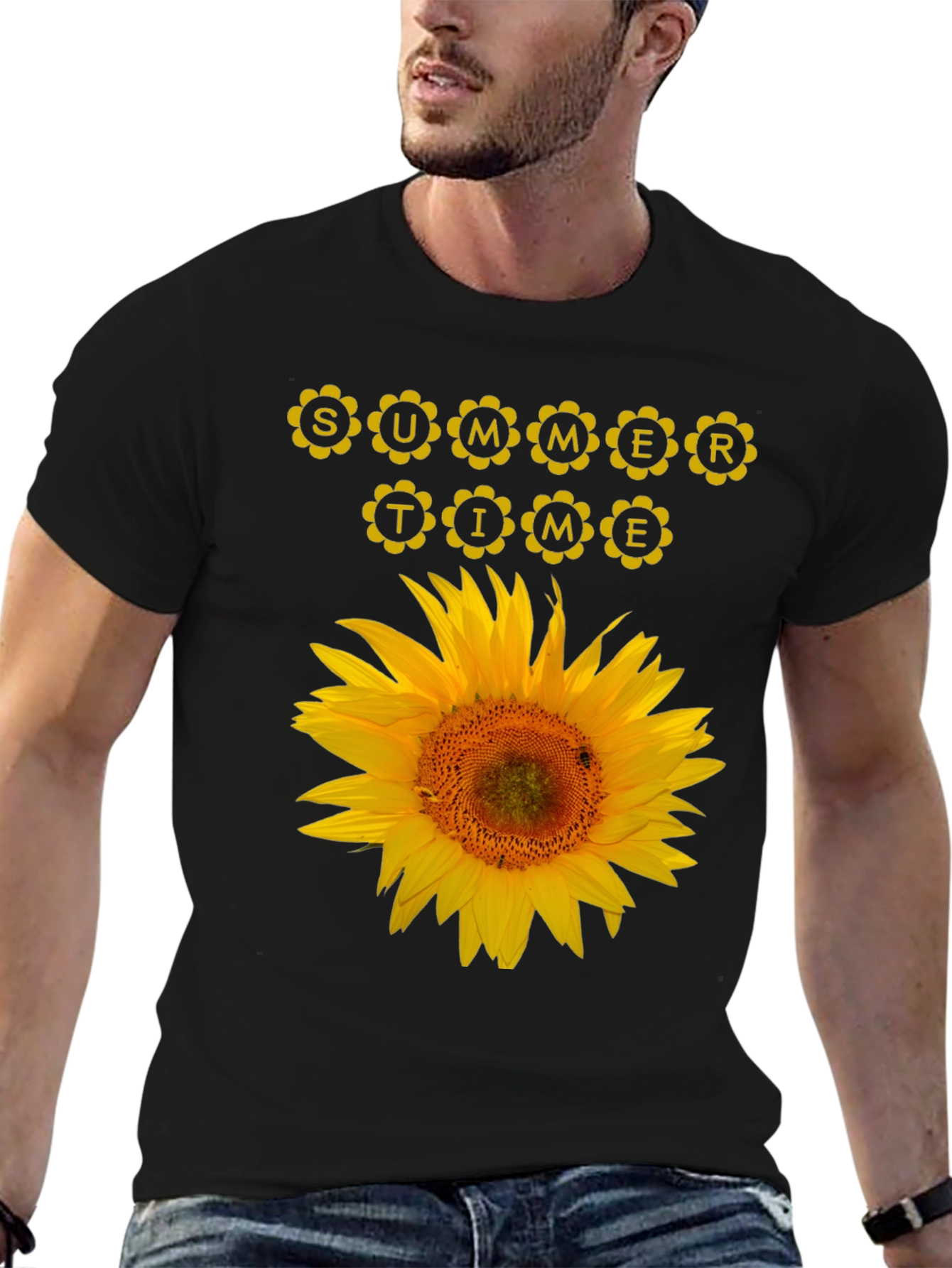 Sunflower Summer Time Graphic Tee