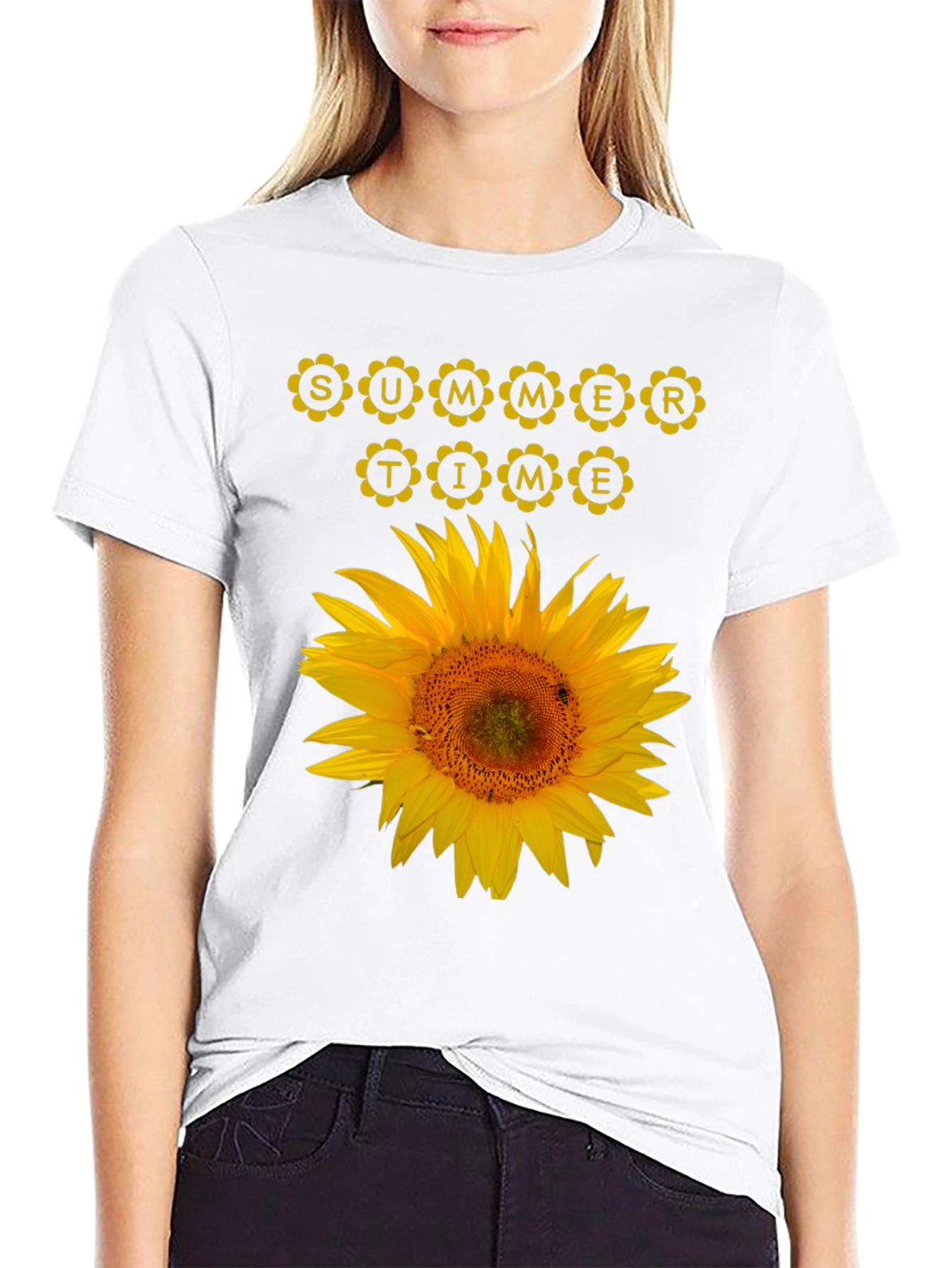 Sunflower Summer Time Graphic Tee