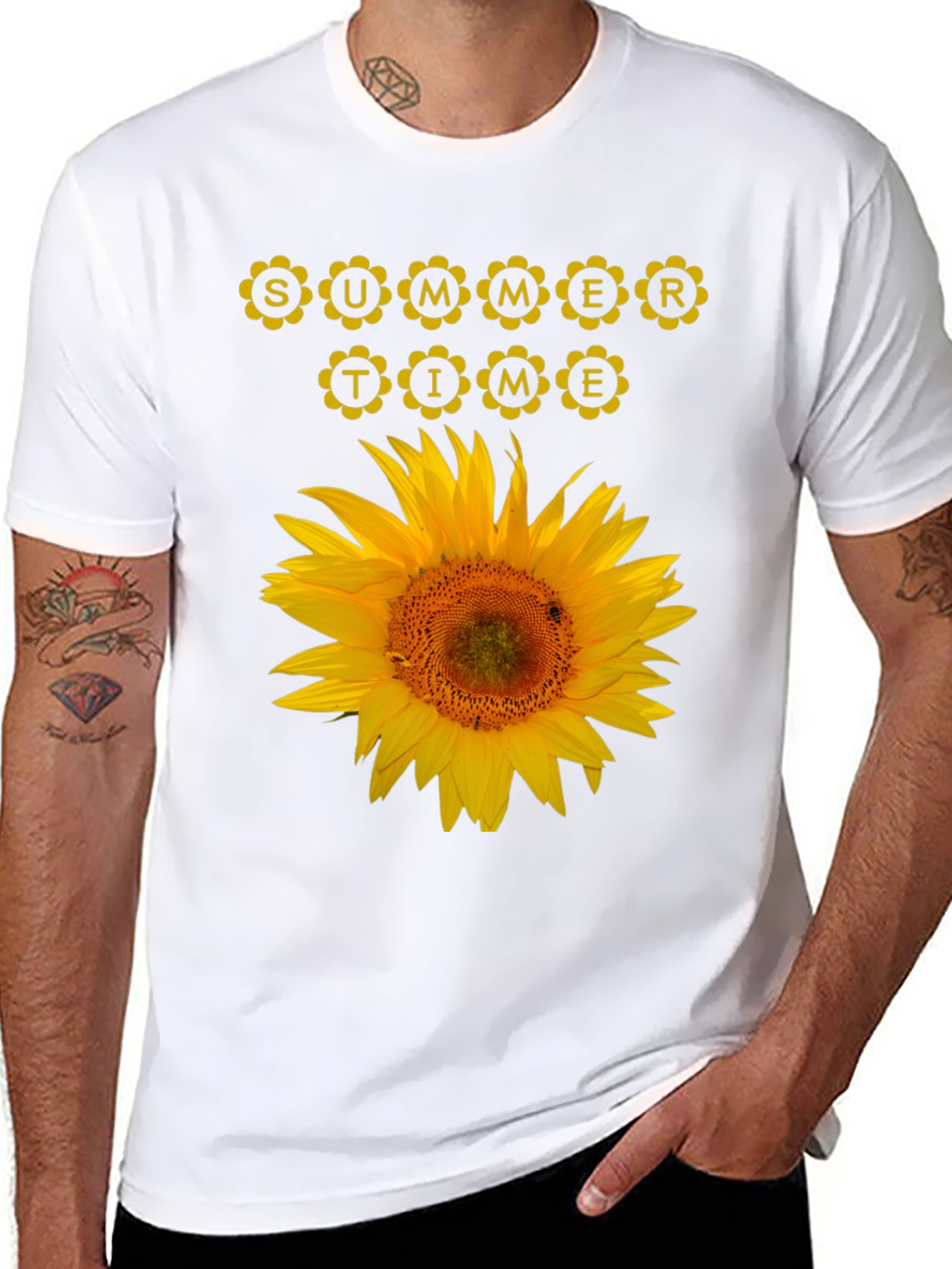 Sunflower Summer Time Graphic Tee