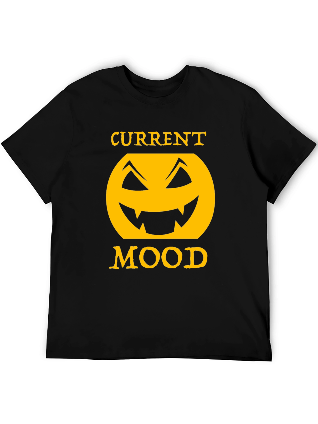 Current Mood Halloween Pumpkin Face T-Shirt