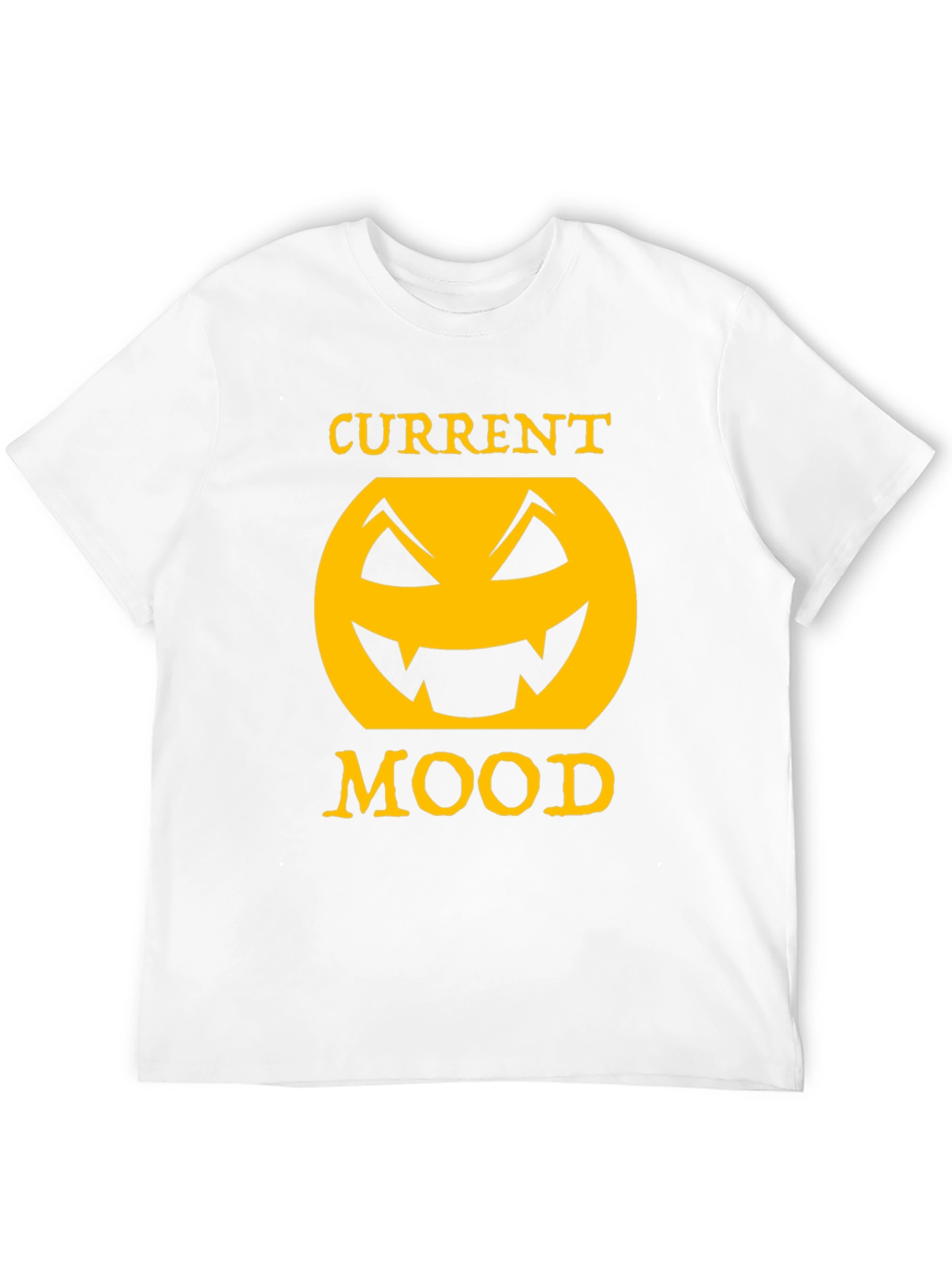 Current Mood Halloween Pumpkin Face T-Shirt